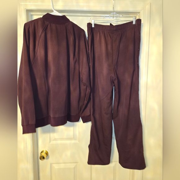 NWT Nike x SKIMS Matte Tricot Track Jacket & Side Snap Pants - Picture 6 of 15